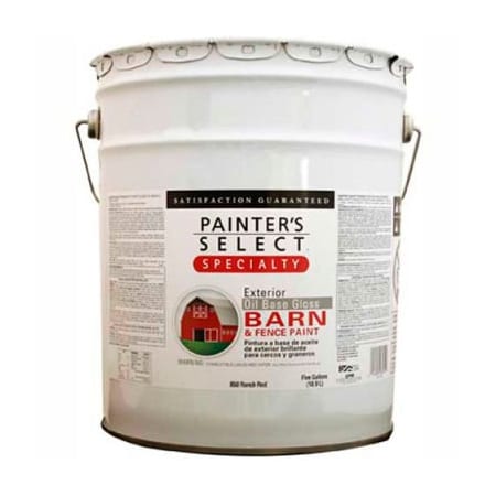 General Paint Fence Paint, Flat, Red, 1 gal 798405